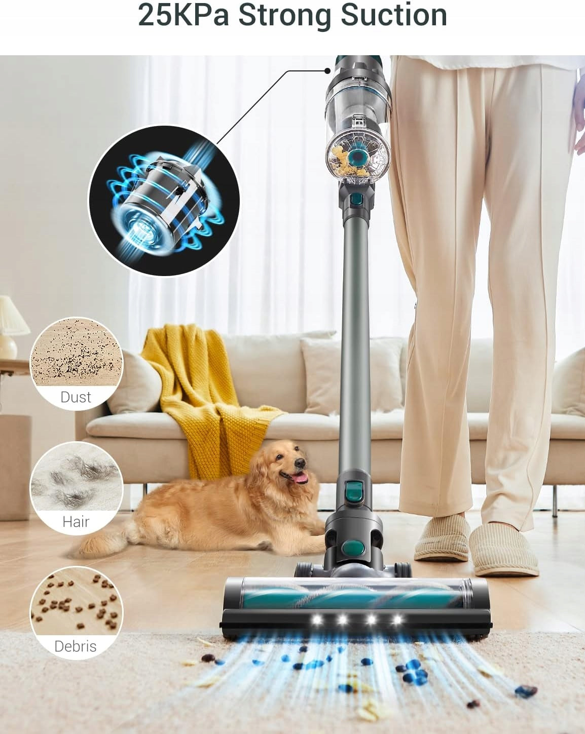 Upright vacuum cleaner Ultenic U11 PRO grey wireless handheld Brand Ultenic