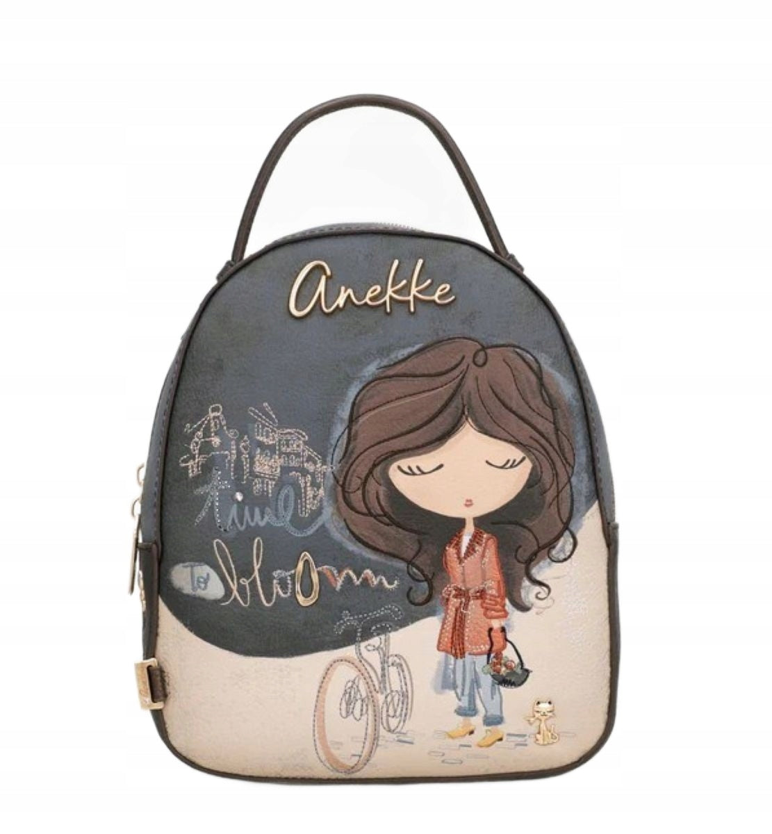 Urban single compartment small backpack Anekke Tulip 43705-188