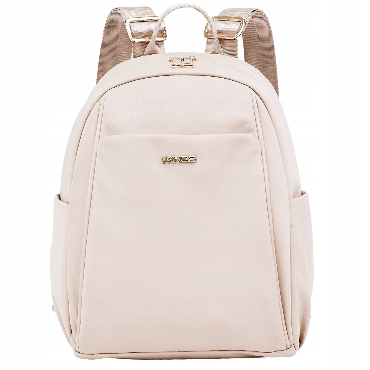 Urban women's backpack WINGS Elegant Lightweight Spacious 9L high quality BEIGE Brand Wings