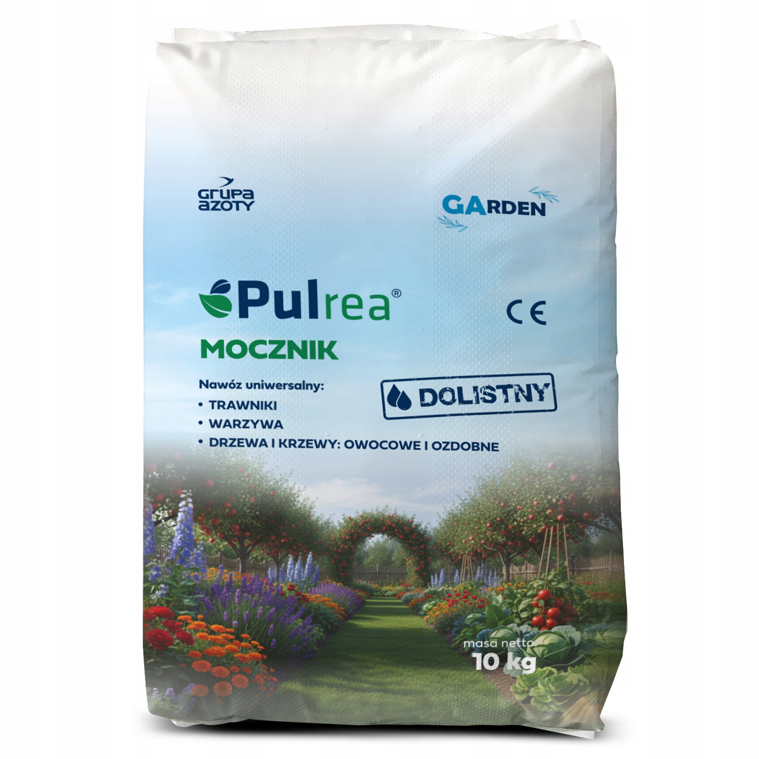 Urea grass fertilizer universal Pulrea 10 kg N 46 Grupa Azoty nitrogen Packaging status original