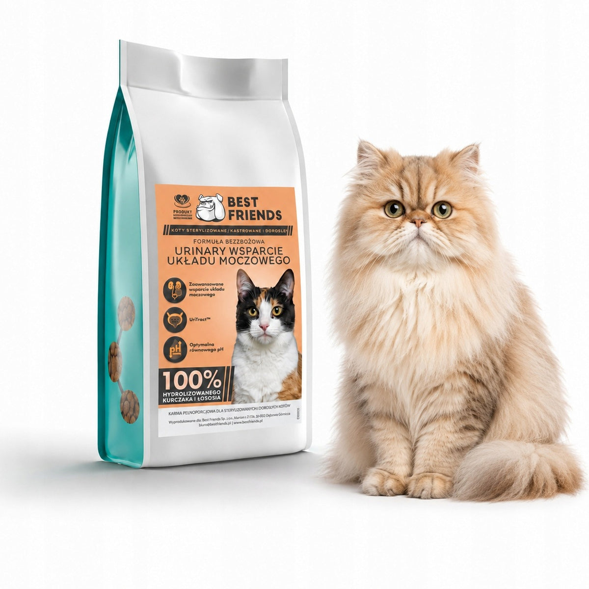 Urinary cat food, urinary tract support, chicken 1,5 kg