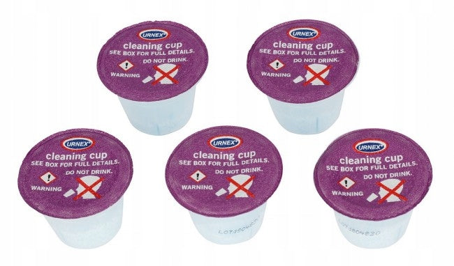 Urnex 25-CCP-UX-N05 espresso machine cleaning capsules