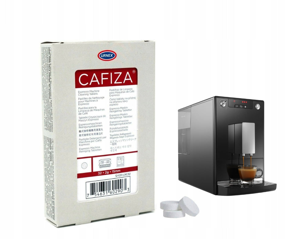 Urnex Cafiza E31 - Tablets for cleaning coffee machines - 32 pieces Manufacturer code 754631602903