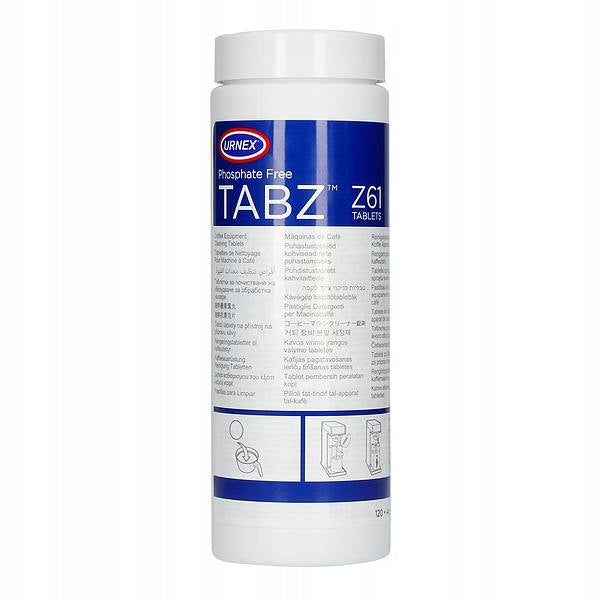 Urnex Tabz Z61 Overflow coffee machine tablets Brand Urnex