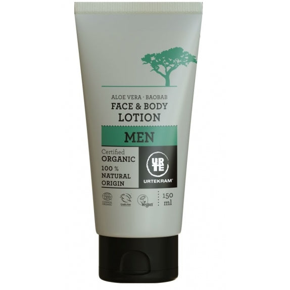 Körper- und Gesichtscreme Urtekram Men 150ml 