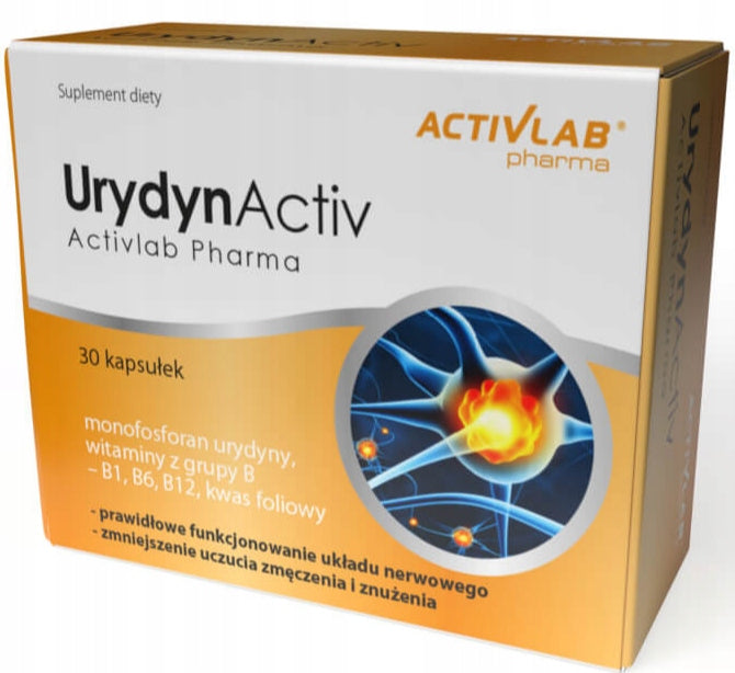 UrydynActiv 30 capsules NERVOUS SYSTEM REGENERATION URIDINE
