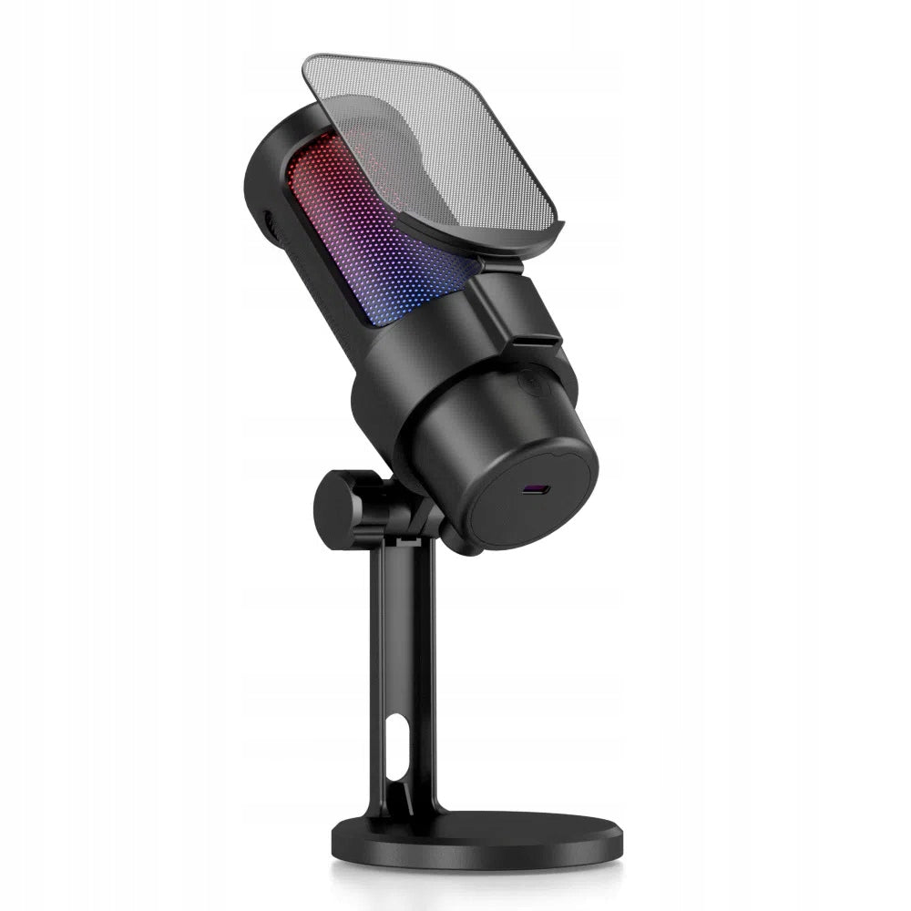Usb Strming Gaming Computer Microphone With Rgb Kit And Tripod Packaging status original