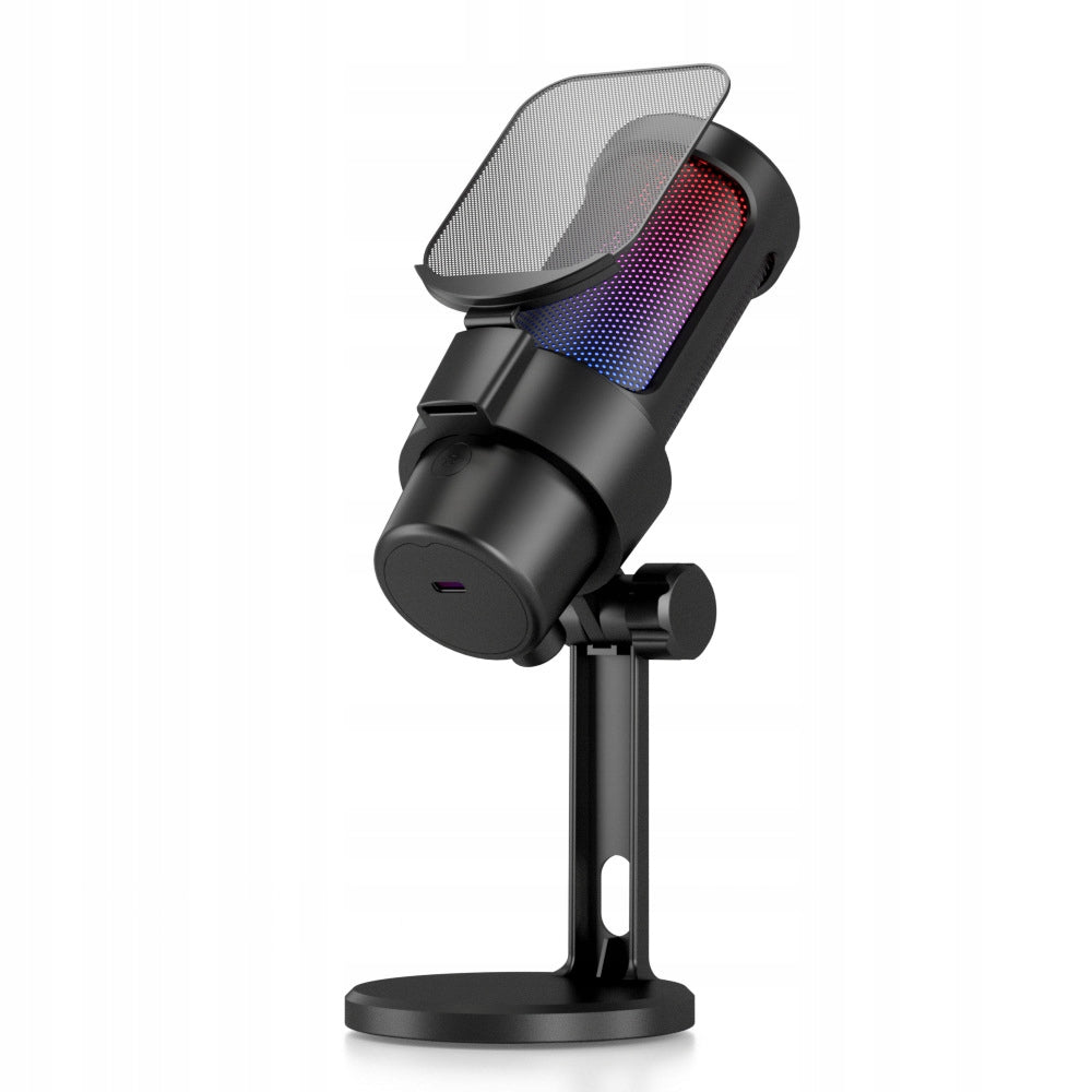 Usb Strming Gaming Computer Microphone With Rgb Kit And Tripod