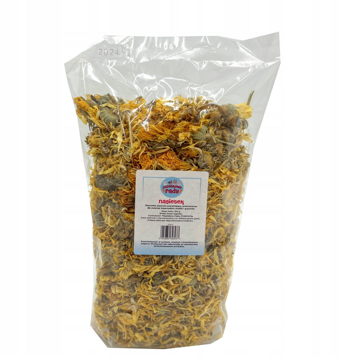 Uszatkowe Rady Marigold flower 100g RODENT RABBIT
