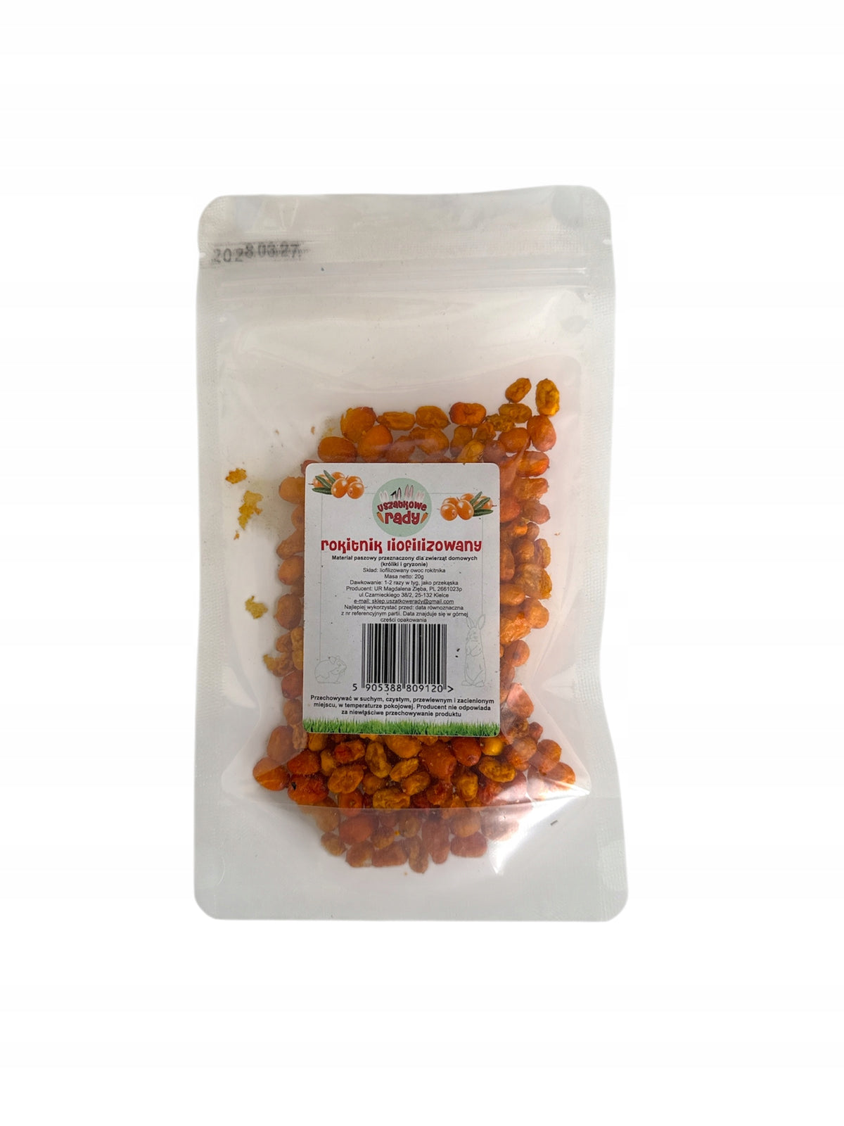 Uszatkowe Rady SEA-BUCKTHORN FREEZE-DRIED 20g