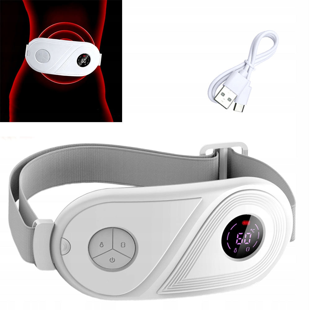 Uterine heating belt for women suffering from menstrual pain