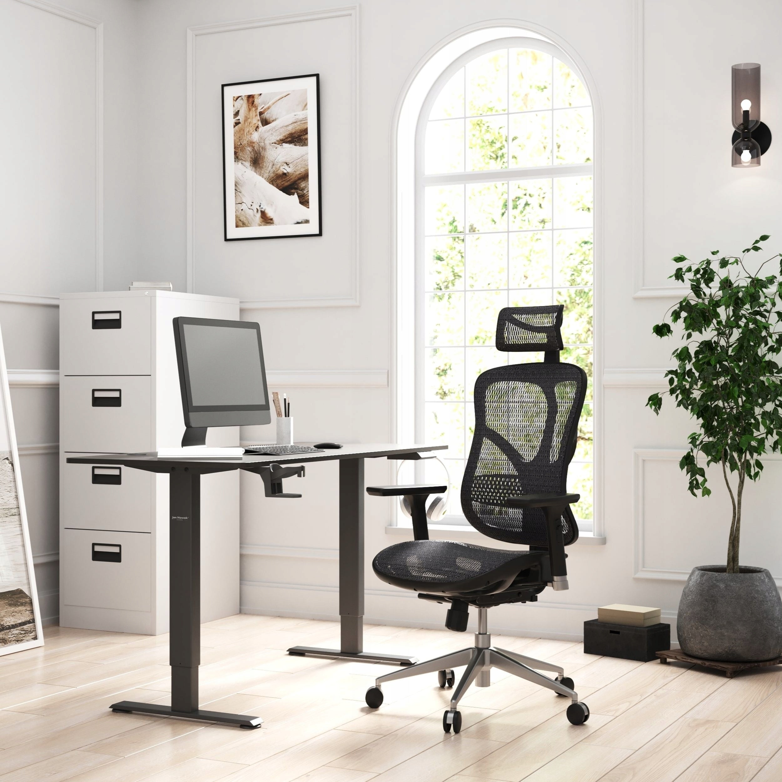 V-Basic Ergonomic Office Chair Rotary Premium DIABLO Black Manufacturer code 950