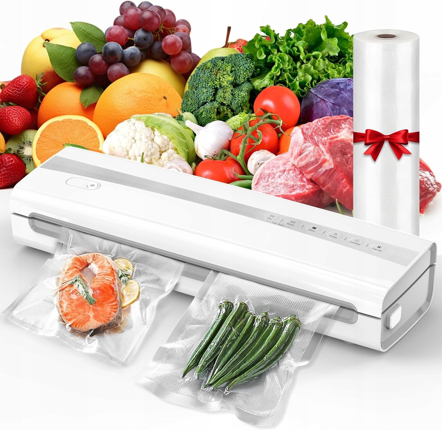 V3100 FOOD VACUUM SEALER 110W DRY AND SEA AUTOMATIC