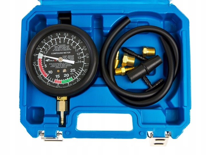 VACUOMETER TESTER PRESSURE AND VACUUM METER Manufacturer code 15252
