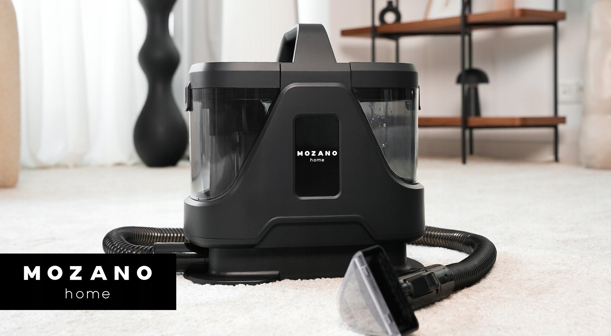 VACUUM CLEANER FOR CARPET UPHOLSTERY 800W LARGE SET WITH LIQUID MOZANO Power 800 W