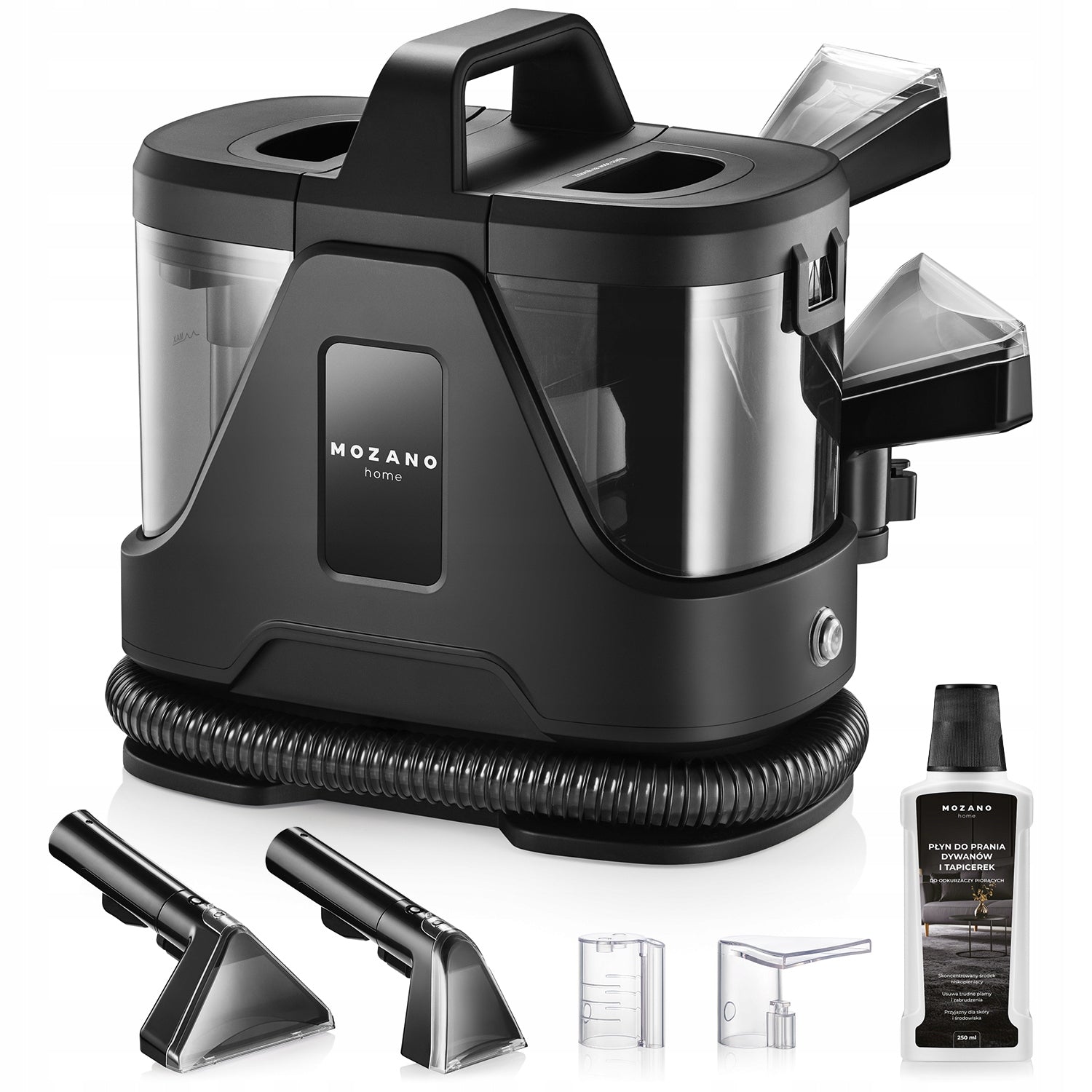 VACUUM CLEANER FOR CARPET UPHOLSTERY 800W LARGE SET WITH LIQUID MOZANO