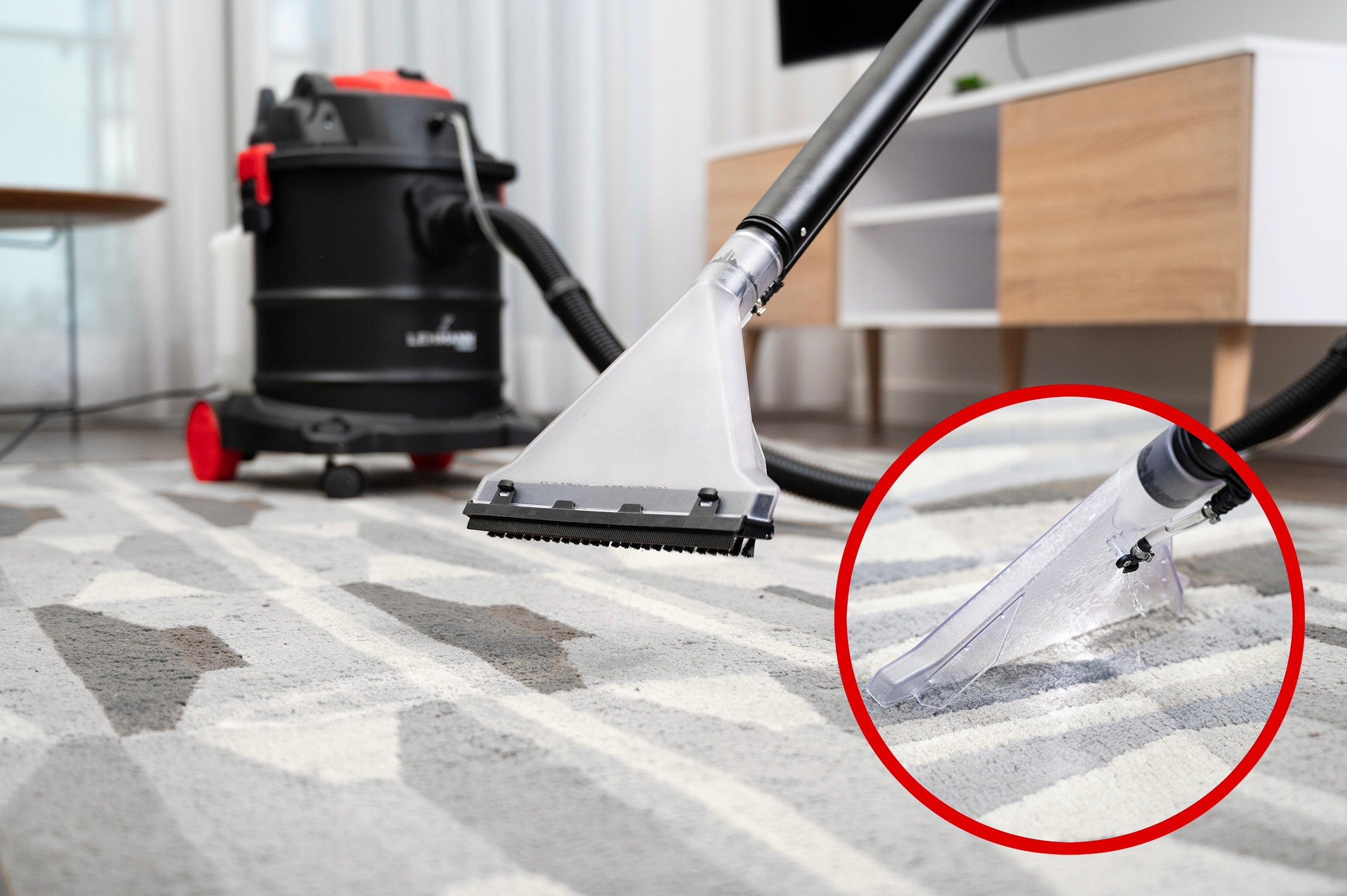 VACUUM CLEANER FOR CARPET UPHOLSTERY LAUNDRY SET WET DRY 2000W XXL Packaging status original