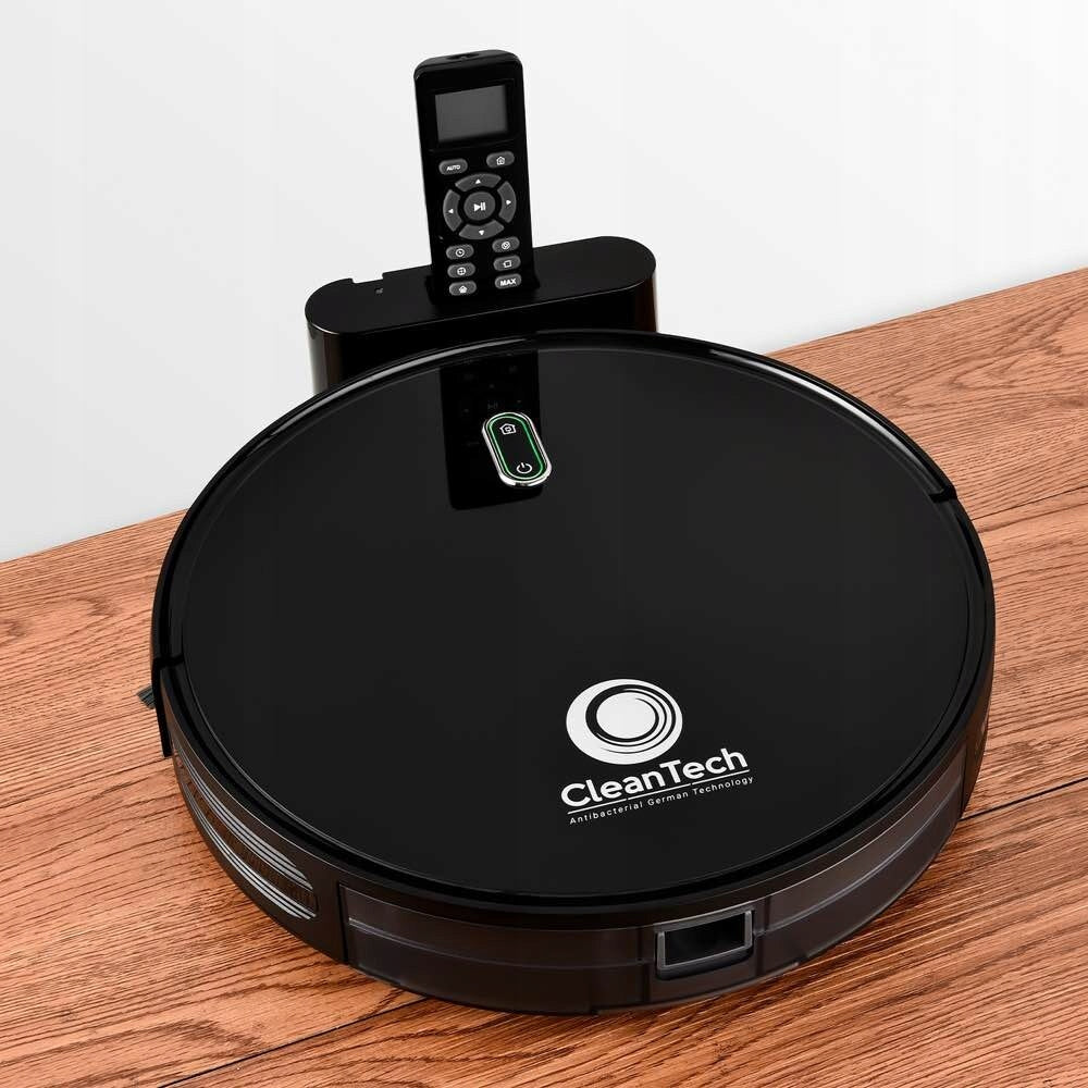 VACUUM CLEANER ROBOT CLEANING 2in1 DRY/WET WITH REMOTE CONTROL - SET Robot features remote control