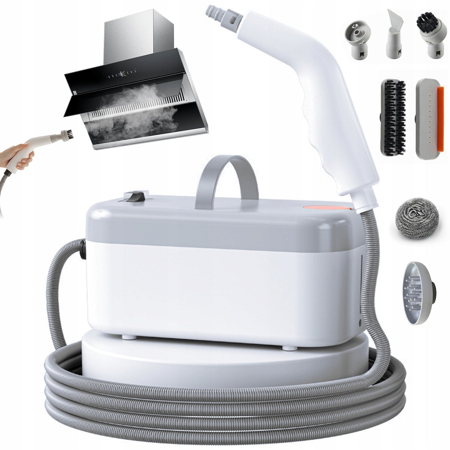 VACUUM CLEANER WASHING STEAM CLEANER 1200W FOR CARPETS UPHOLSTERY CLEANER HEATING