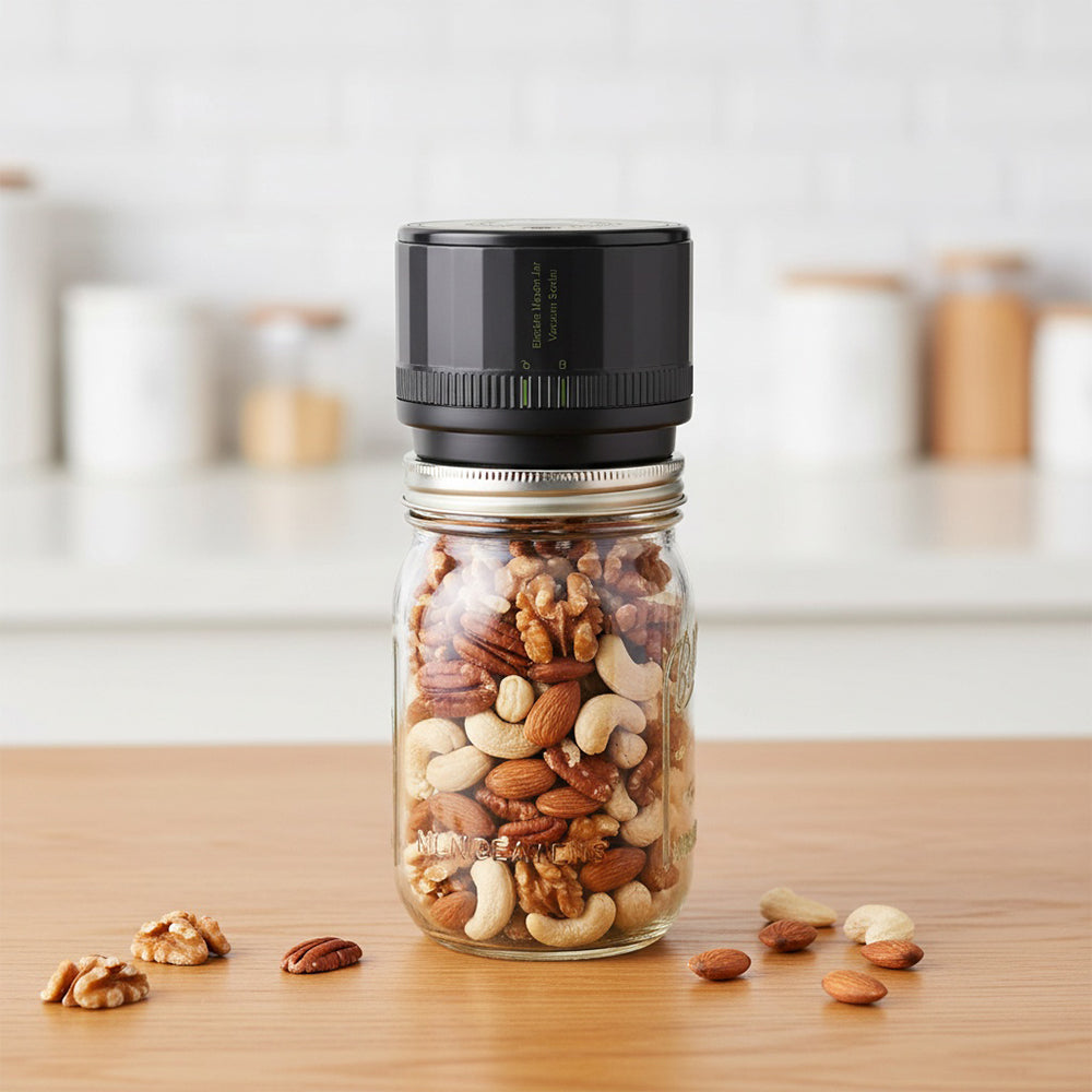 VACUUM FOOD CLOSING IN JARS SET WITH ELECTRIC CLOSURE Packaging status original