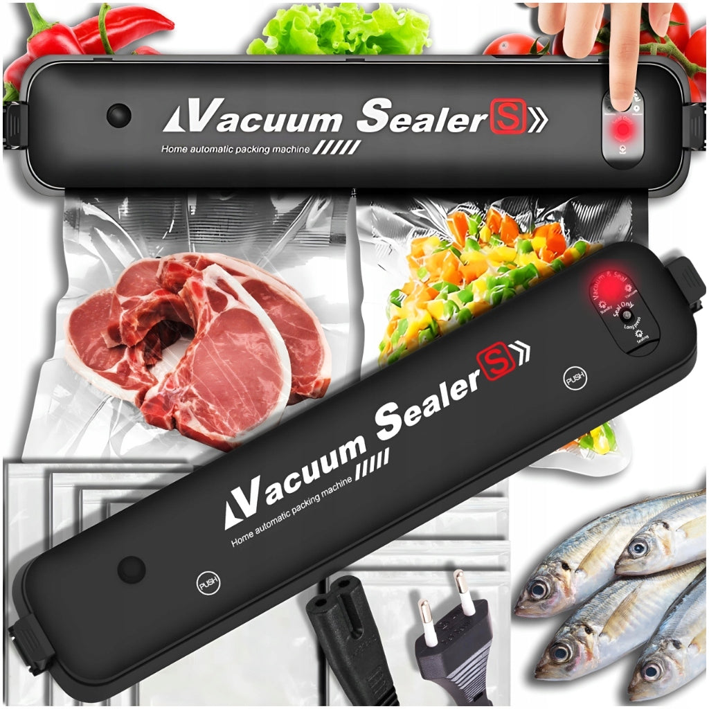 VACUUM FOOD FOIL WELDING MACHINE + 10PCS BAGS