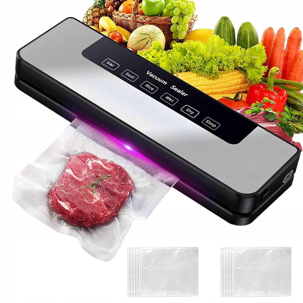 VACUUM FOOD WELDING MACHINE + 30PCS BAGS