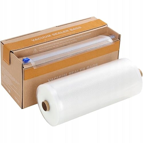 VACUUM FOR FOOD 28 X 3000 CM WITH KNIFE for home gift included