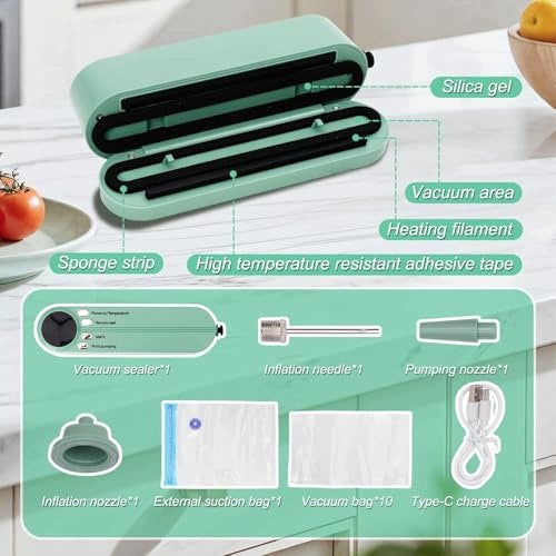 VACUUM PACKAGING MACHINE 3IN1 FOOD WELDING MACHINE SET Model SWC5908151237823