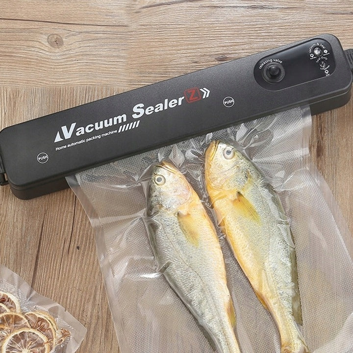 VACUUM PACKAGING MACHINE FOOD FOIL WELDING MACHINE + 5PCS BAGS Manufacturer code ZG-PR-34