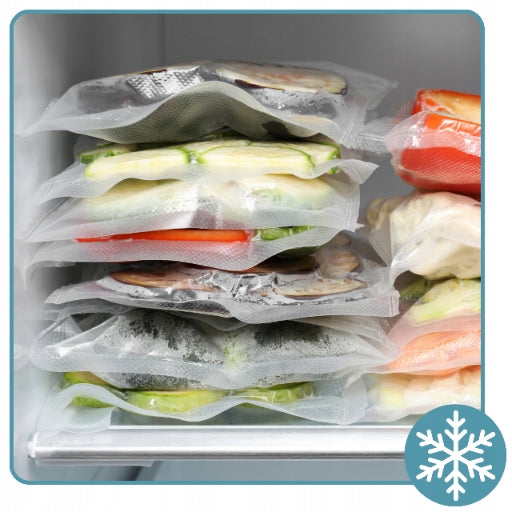VACUUM PACKAGING MACHINE Film Bags 200pcs 15cm 25cm Packaging status original