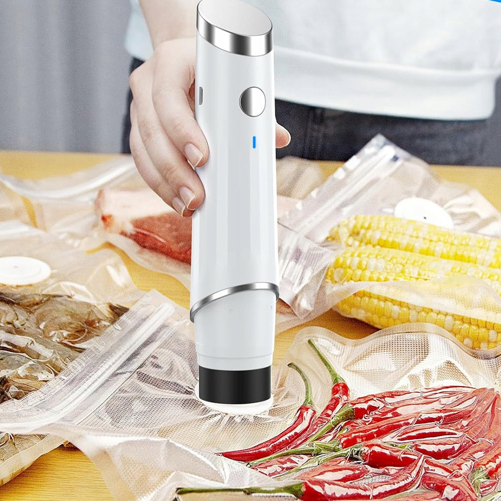 VACUUM PACKAGING MACHINE WITH 20 BAGS COMPACT AND PORTABLE Brand no brand