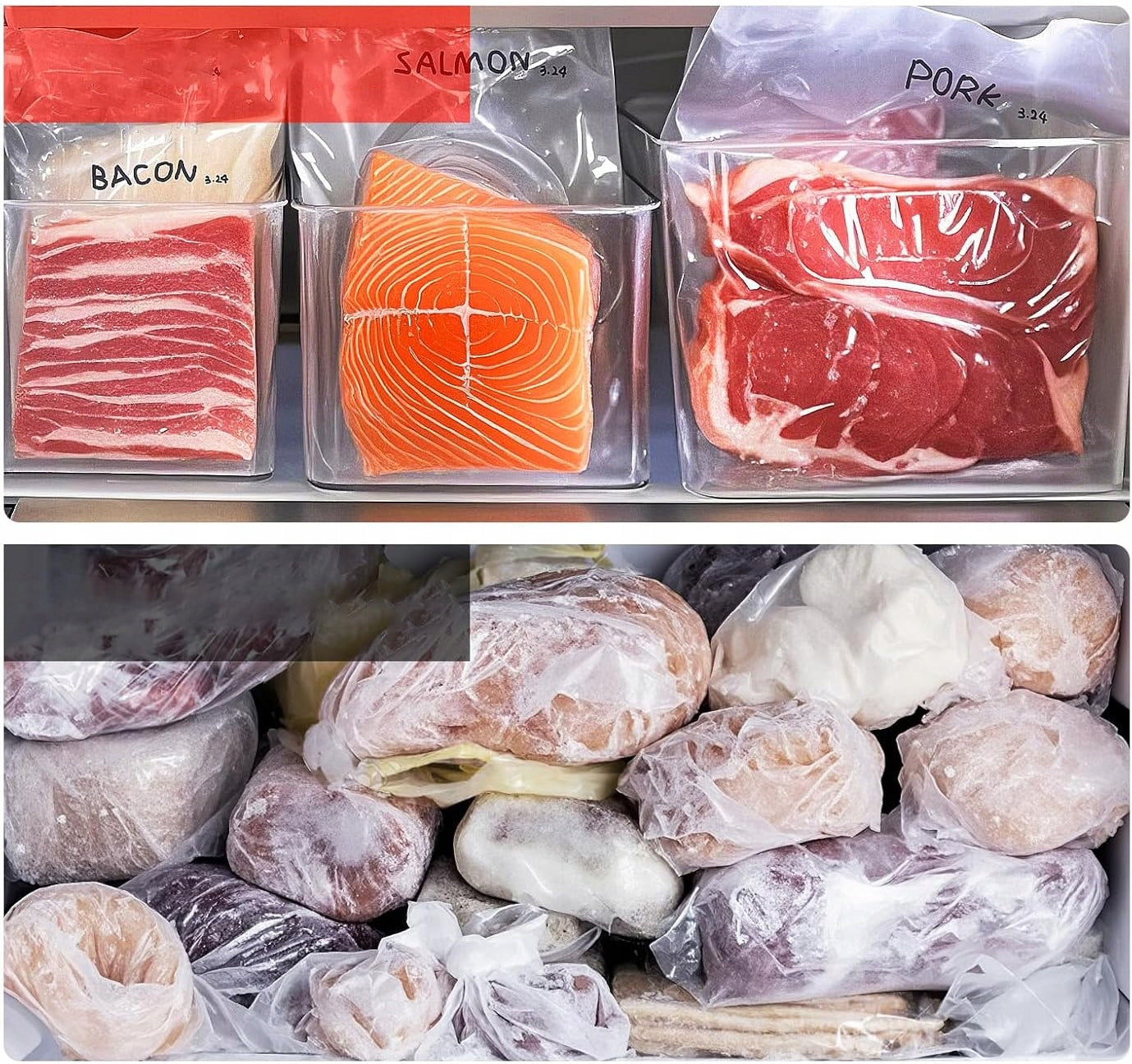 VACUUM SEALER FOOD FOIL PACKAGING MACHINE 120W + 5X BAGS Material metal synthetic material