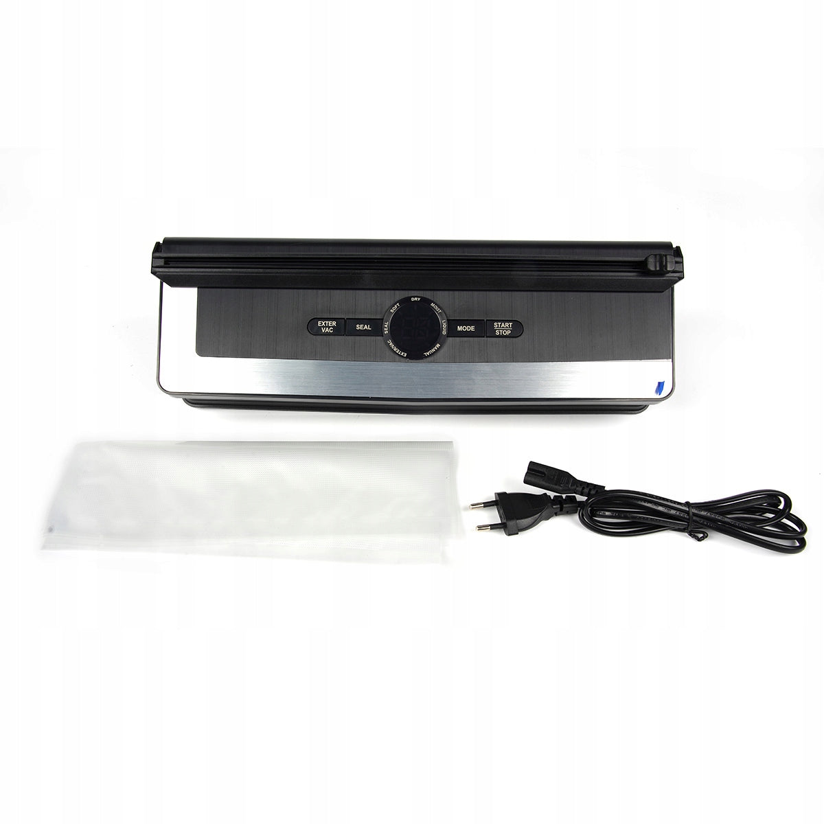 VACUUM SEALER FOR FOOD + BAGS BUILT-IN CUTTER AUTOMATIC AIR SEALING SYSTEM