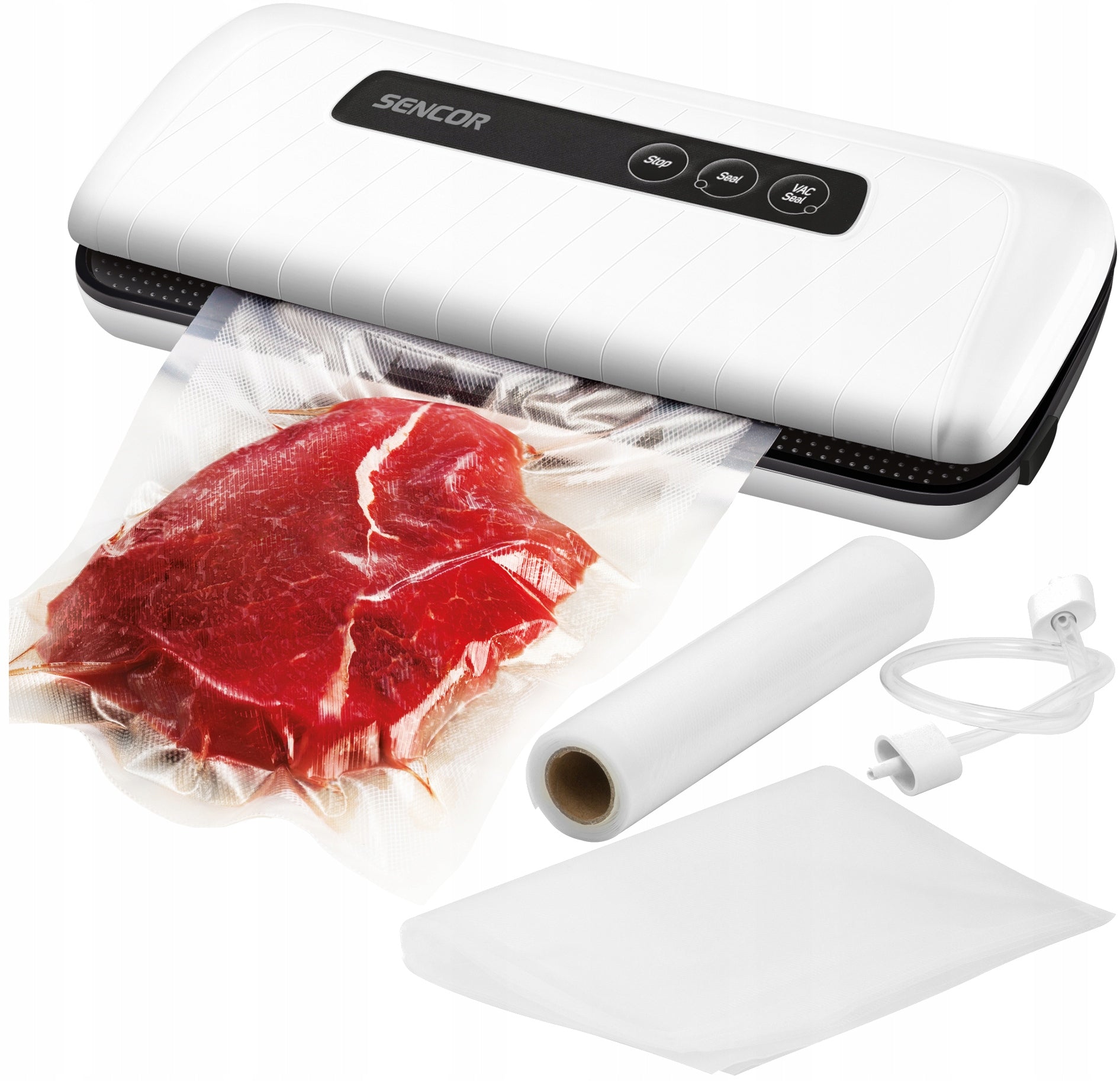 VACUUM SEALER FOR FOOD PACKAGING MACHINE SENCOR 110W 20x200 CM NETWORK
