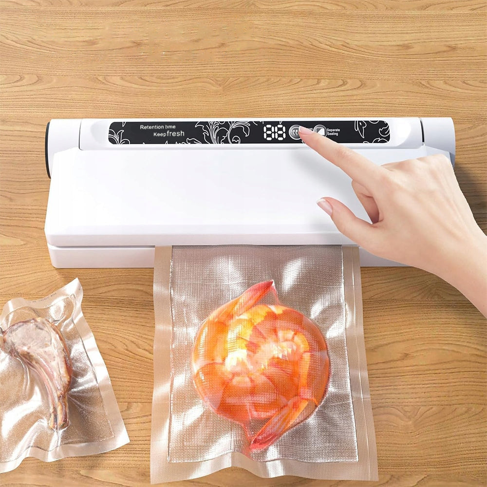 VACUUM SEALER MACHINE AUTOMATIC FOOD SAVER 130W+20 BAGS Brand no brand