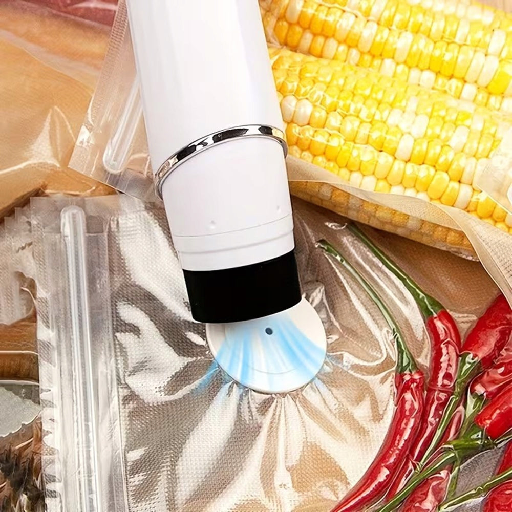 VACUUM SEALER WITH 20 ACCORDING TO: PORTABLE, COMPACT. BUTTON OPERATION Maximum seal width 20.5 cm