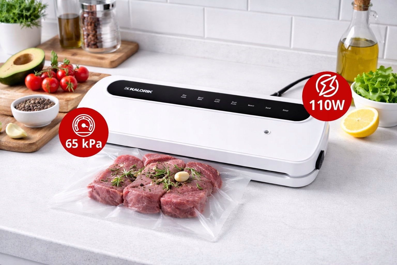 VACUUM WELDING MACHINE FOR Food STRONG Packing Machine 110W Set Bags Sleeve Manufacturer code TKG FSV 2000 W