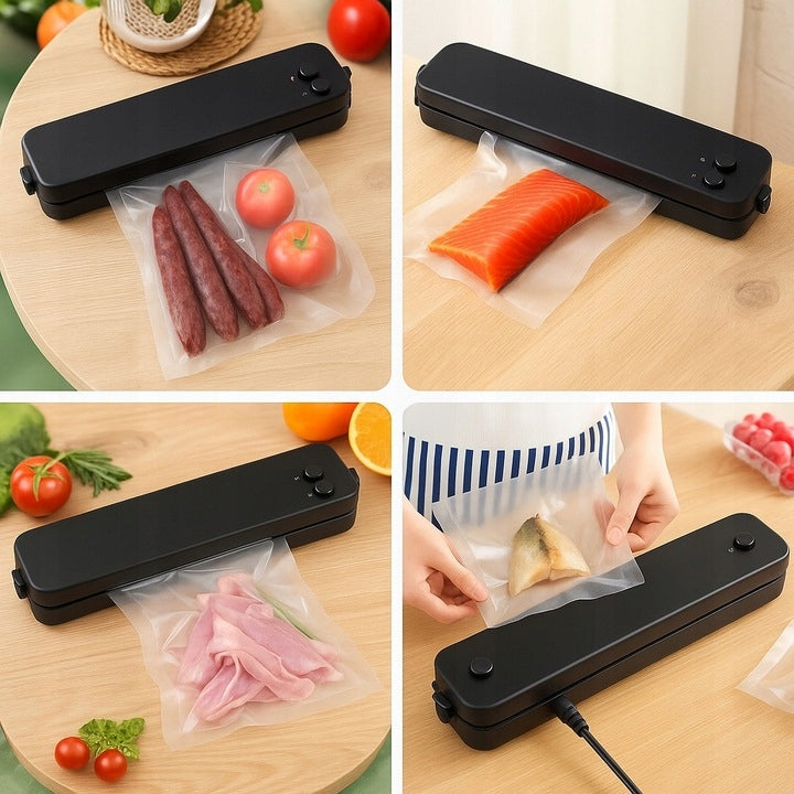 VACUUM WELDING MACHINE Food Packing Machine 90W + 10 Vacuum Bags TOP EAN (GTIN) 5906970534505