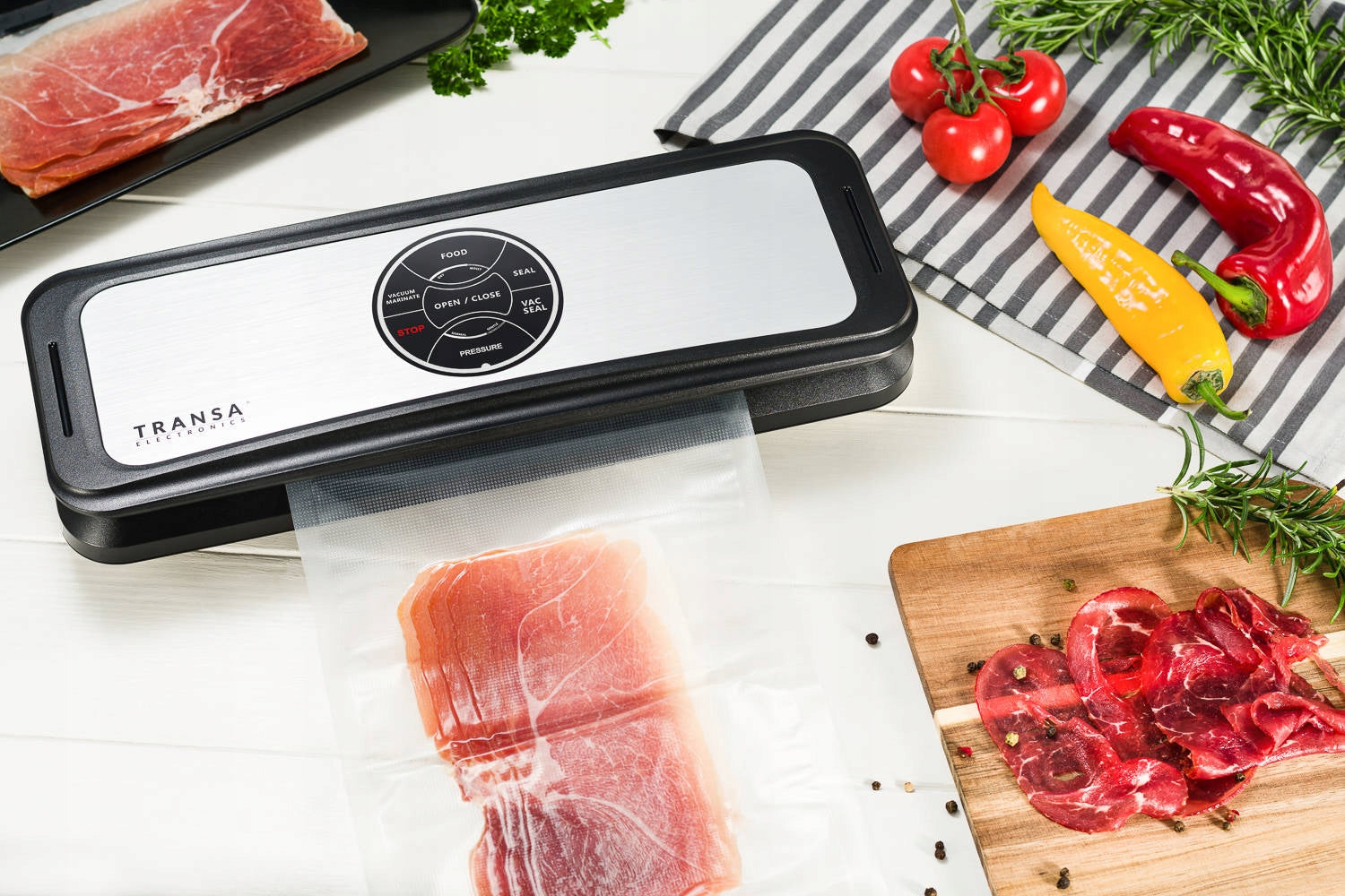 VACUUM sealer for food AUTOMATIC 4 FUNCTIONS 120W 0.8 BAR EAN (GTIN) 5904933521852