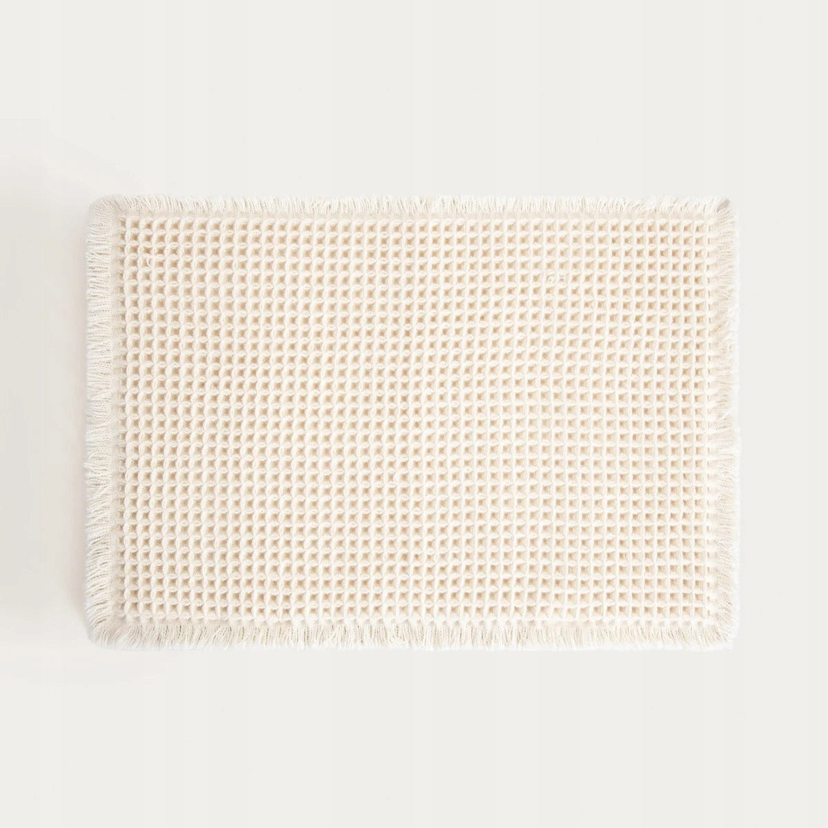 VAFFEL bathroom rug with wafer texture 40x60 cm HOMLA Packaging status original