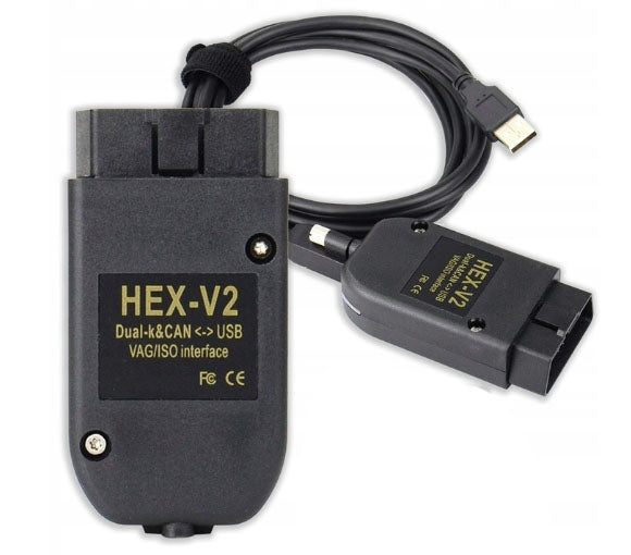 VAG-COM VCDS HEX-V2 PREMIUM DIAGNOSTICS AND SOFTWARE INTERFACE Manufacturer code ZDQ-A10