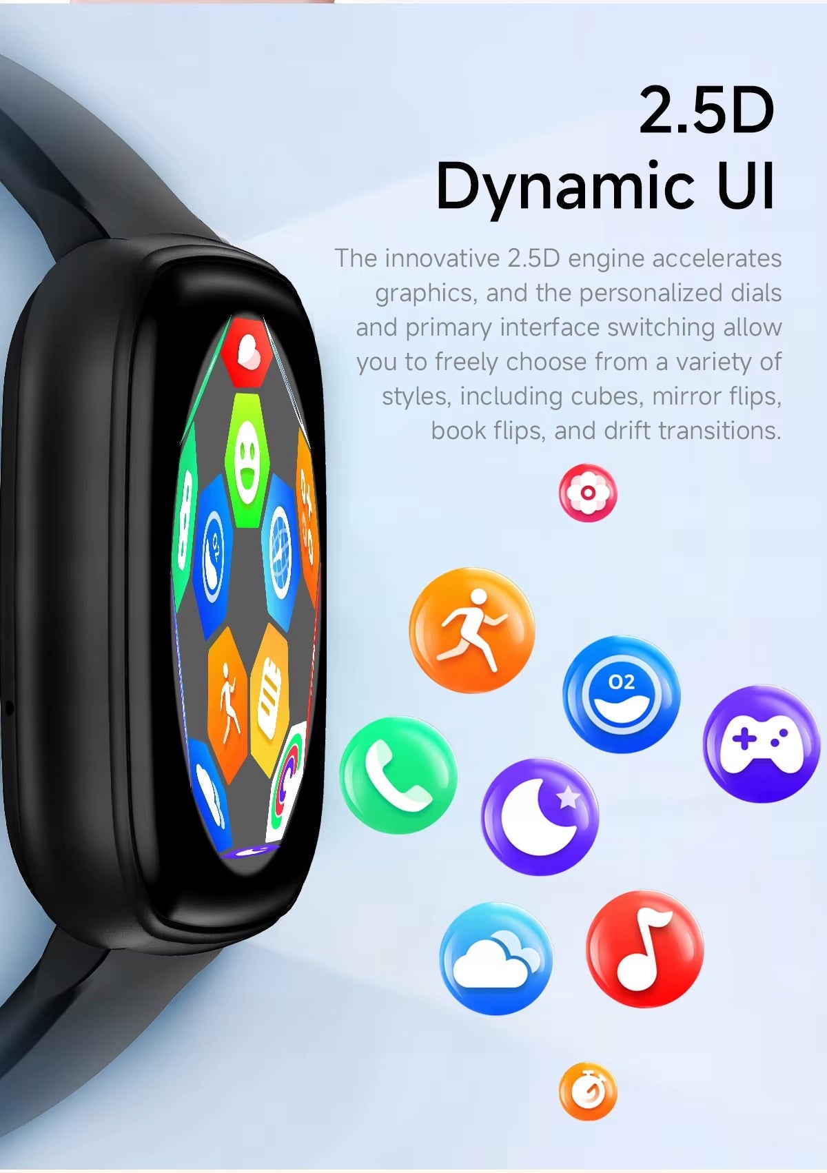 VALDUS VS17 Smartwatch bleck unisex Brand no brand