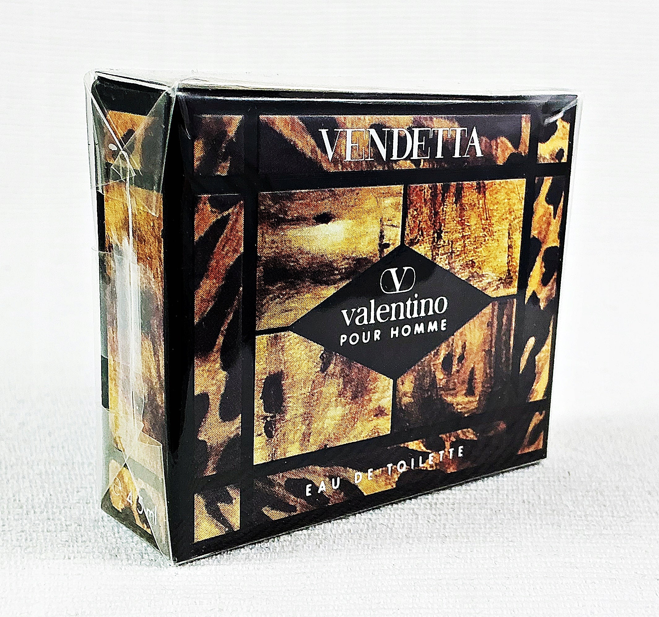 VALENTINO VENDETTA POUR HOMME 4,5 ML EAU DE TOILETTE UNIQUE Packaging status original