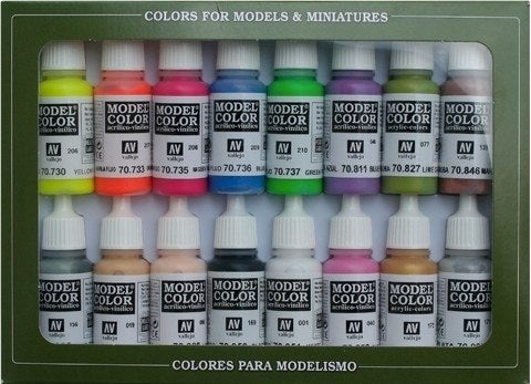 Acrylfarben-Set Vallejo Wargames Special Colors 16 Farben 