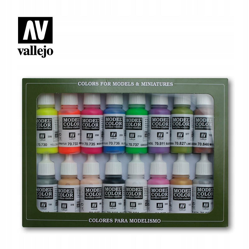 Acrylfarben-Set Vallejo Wargames Special Colors 16 Farben 