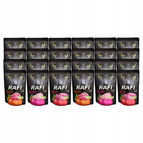 VALLEY NOTECI RAFI FOR CAT MIX SACHET 40X100G