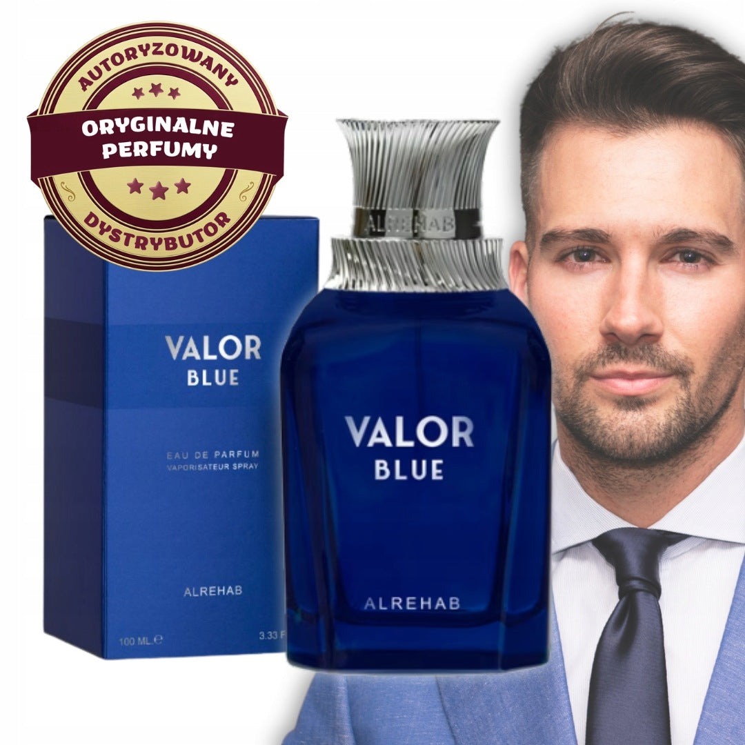 VALOR BLUE ARABIC PERFUME CITRUS ELEGANT 100 ml AL REHAB EDP