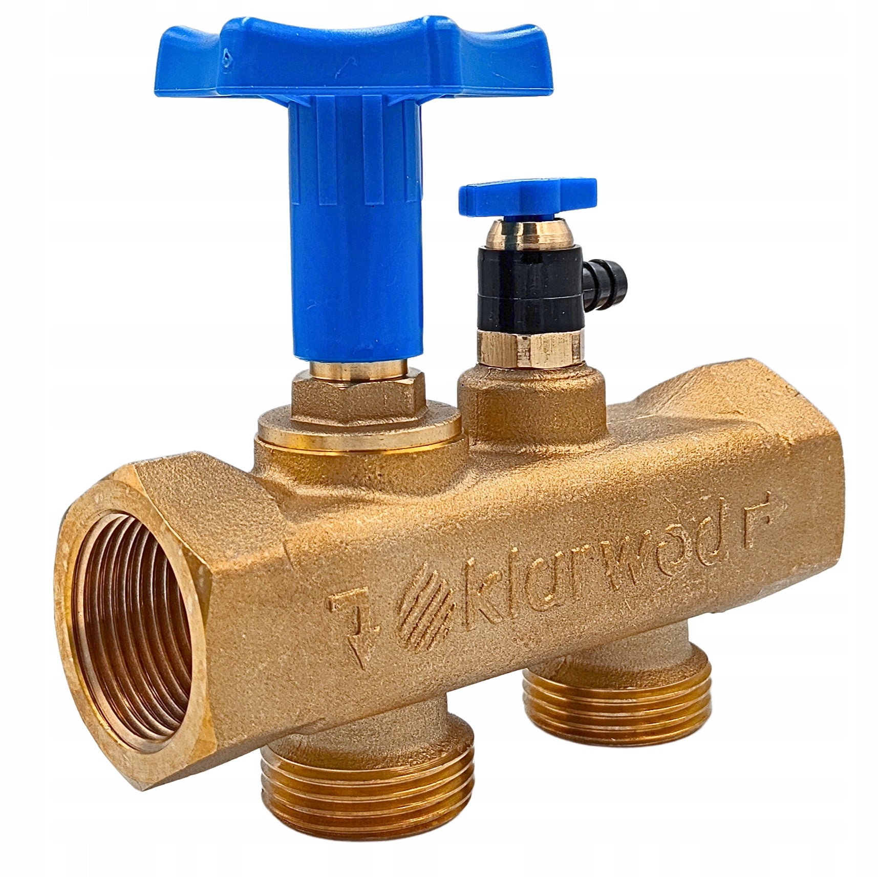 VALVE CONNECTION FOR WATER SOFTENER BYPASS FI 1" GW INCH MULTIBLOCK SOLID Packaging status original
