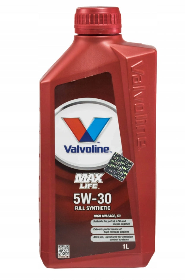 VALVOLINE 5W30 1L MAXLIFE FE MAXLIFE C3 1L