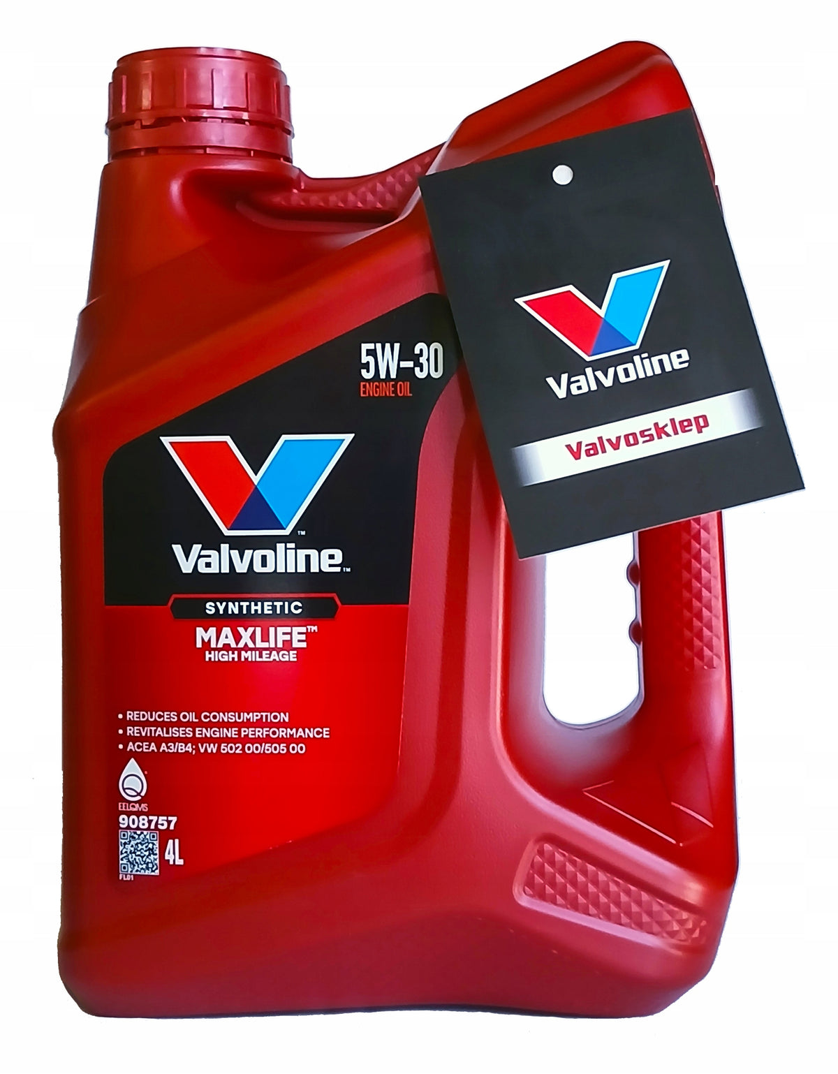 VALVOLINE MaxLife 5W30 4L MAX LIFE A3/B3, A3/B4 NEW